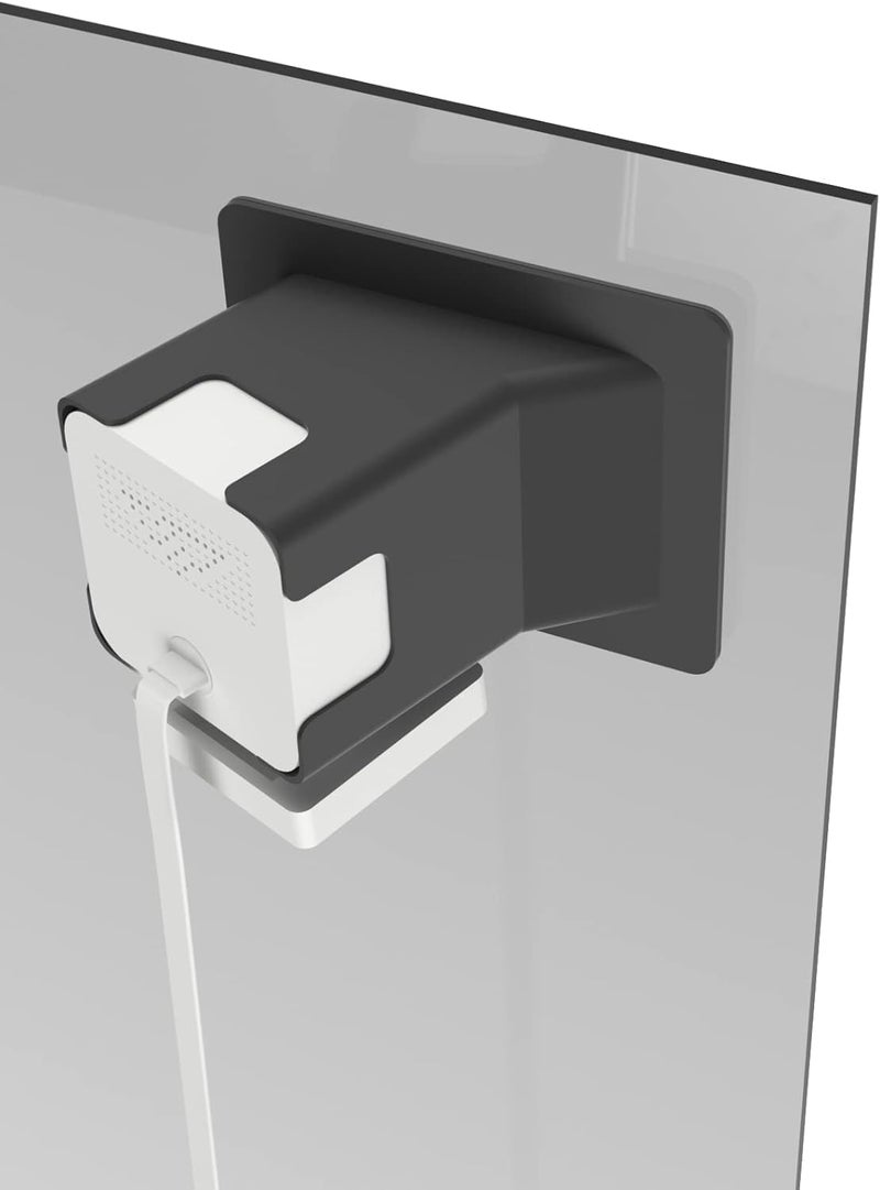 Teccle Angled Window Mount Accessories for Wyze Cam V4, Through Window Use for Cam v4 (Up/Down/Left/Right), Watch Front Yard and Driveway - Image 1